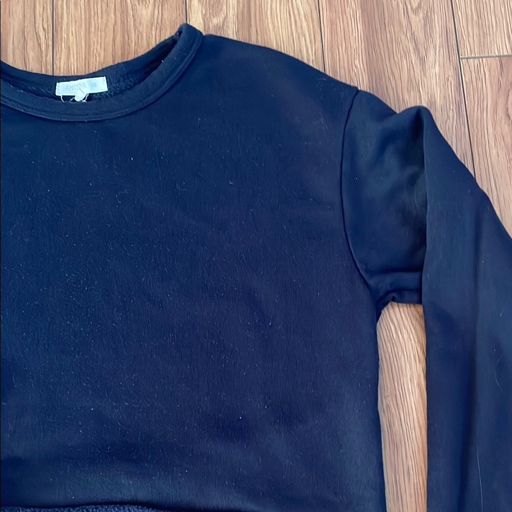 Navy Blue Crew Neck Sweater